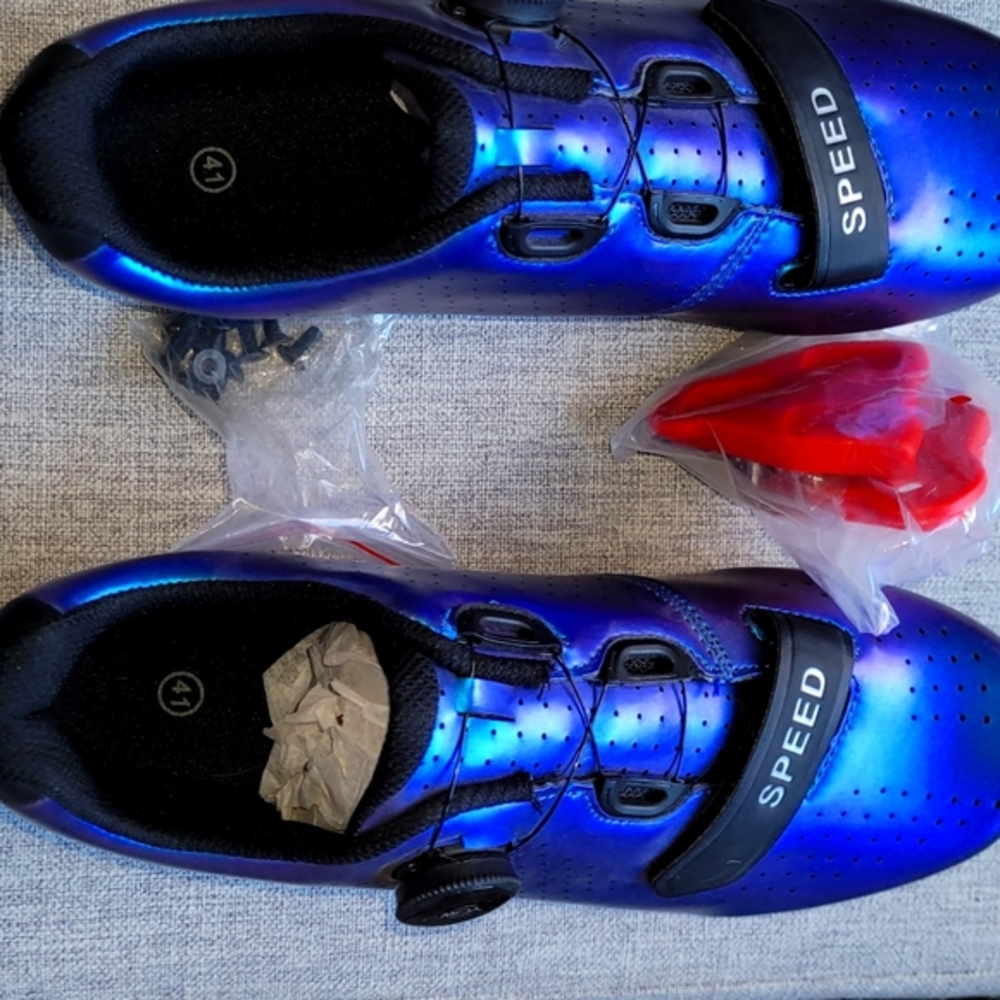 New biking shoes